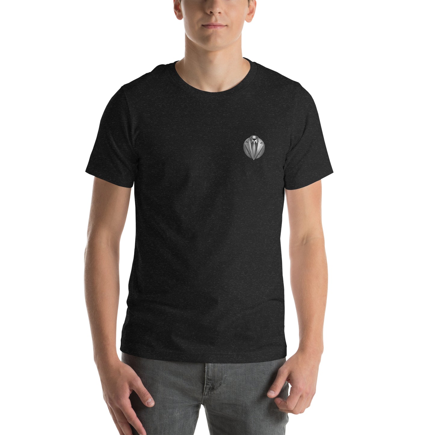 Camiseta de manga corta unisex estampado elegante